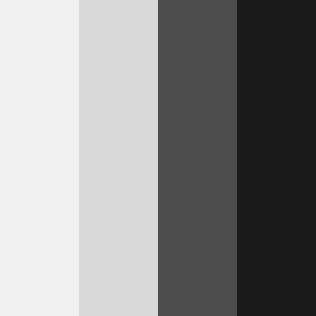 Download monochrome harmony color palette PNG image (square)