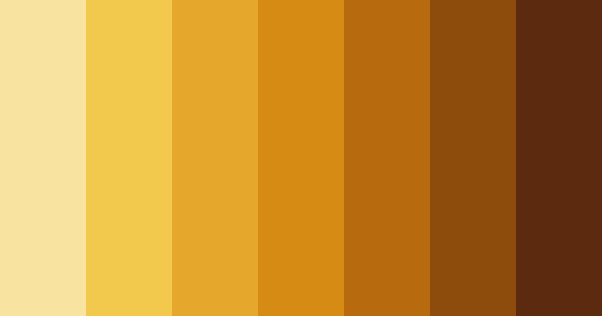 Download autumnal harvest color palette PNG image (landscape)