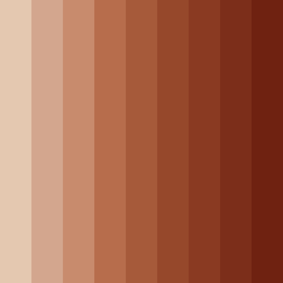 Download desert ember color palette PNG image (square)
