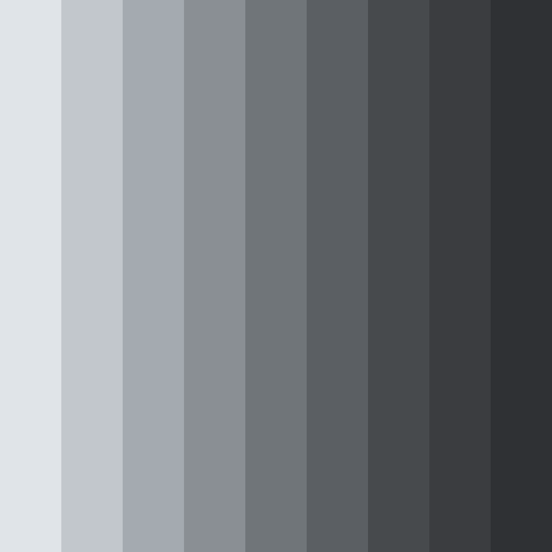 Download cool gray color palette PNG image (square)