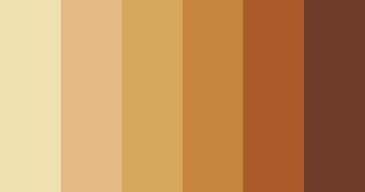 Download earthy brown color palette PNG image (landscape)