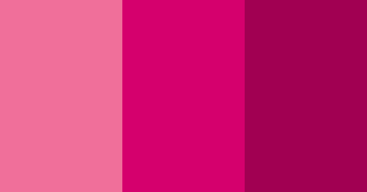 Download blushing fuchsia color palette PNG image (landscape)