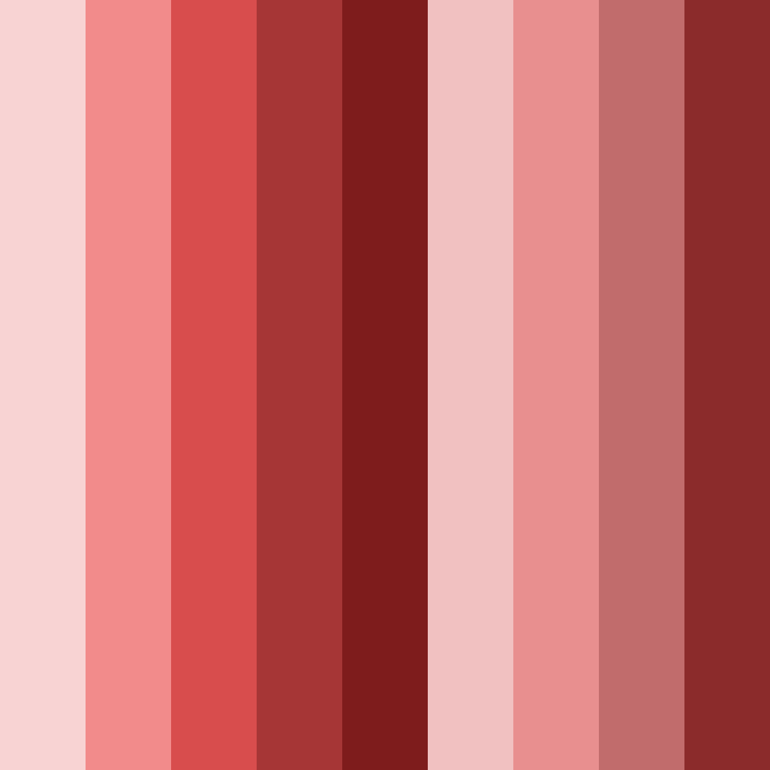 Download shades of red and black color palette PNG image (square)