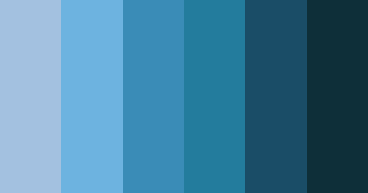 Download cyan circuitry color palette PNG image (landscape)