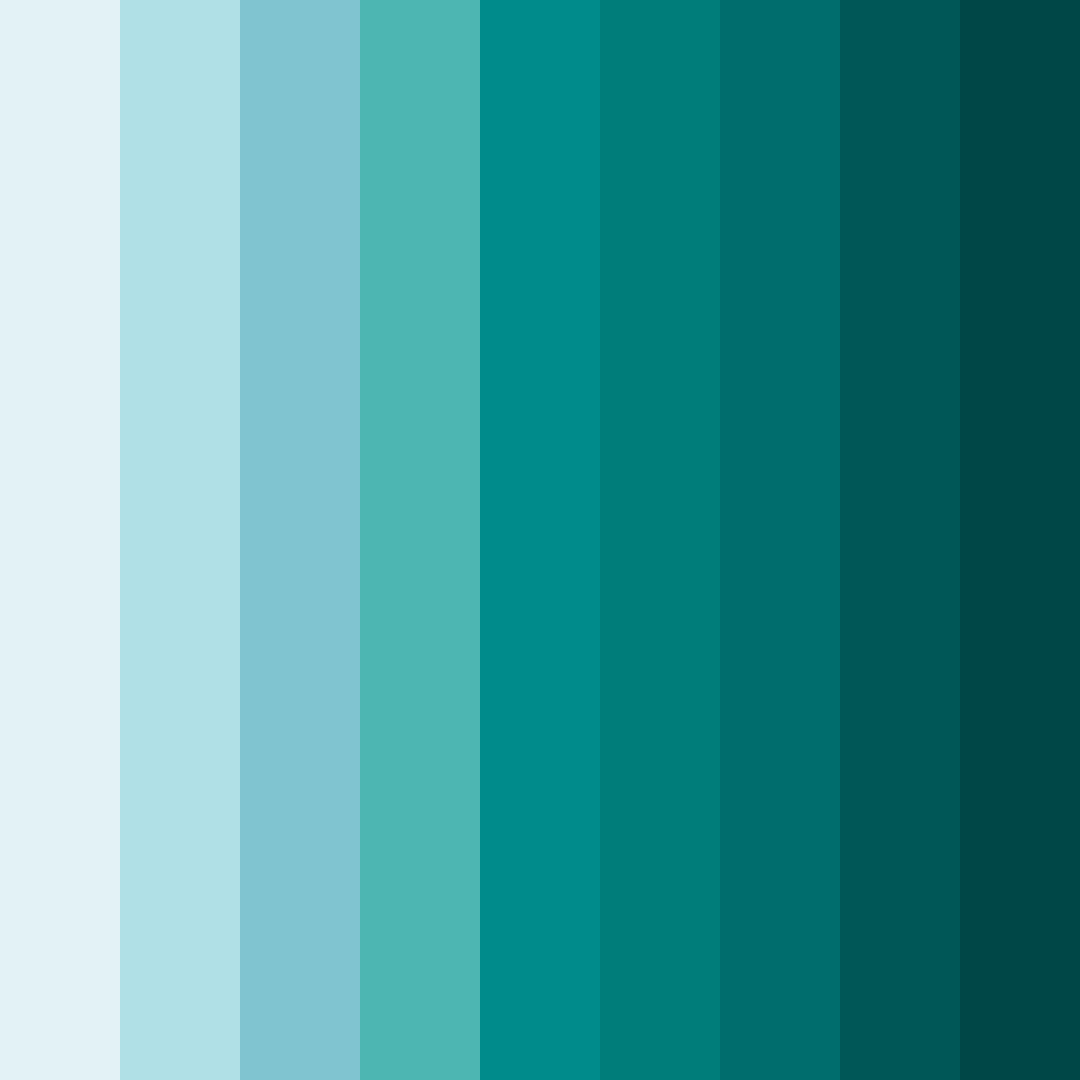 Download teal commercials color palette PNG image (square)