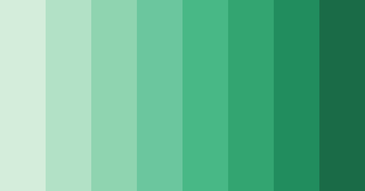 Download emerald veil color palette PNG image (landscape)