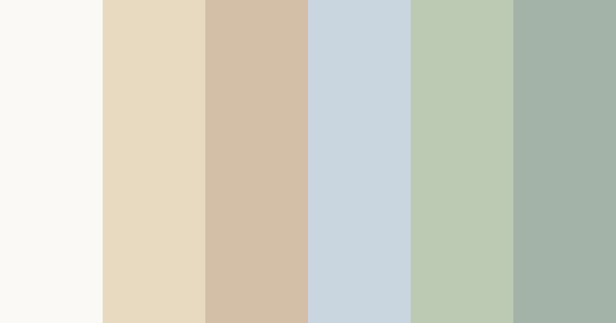 Download whispers of serenity color palette PNG image (landscape)