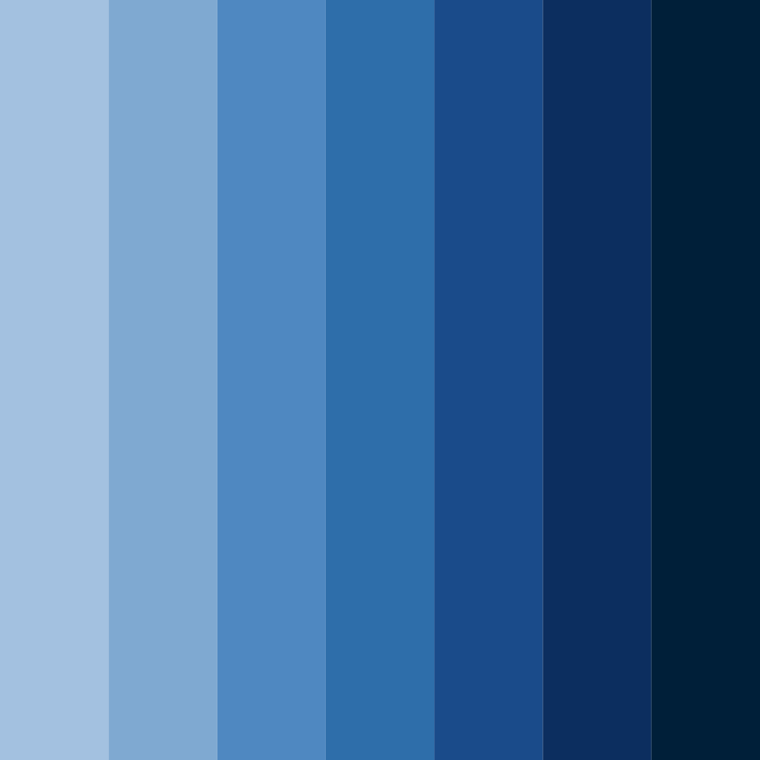 Download oceanic depths color palette PNG image (square)
