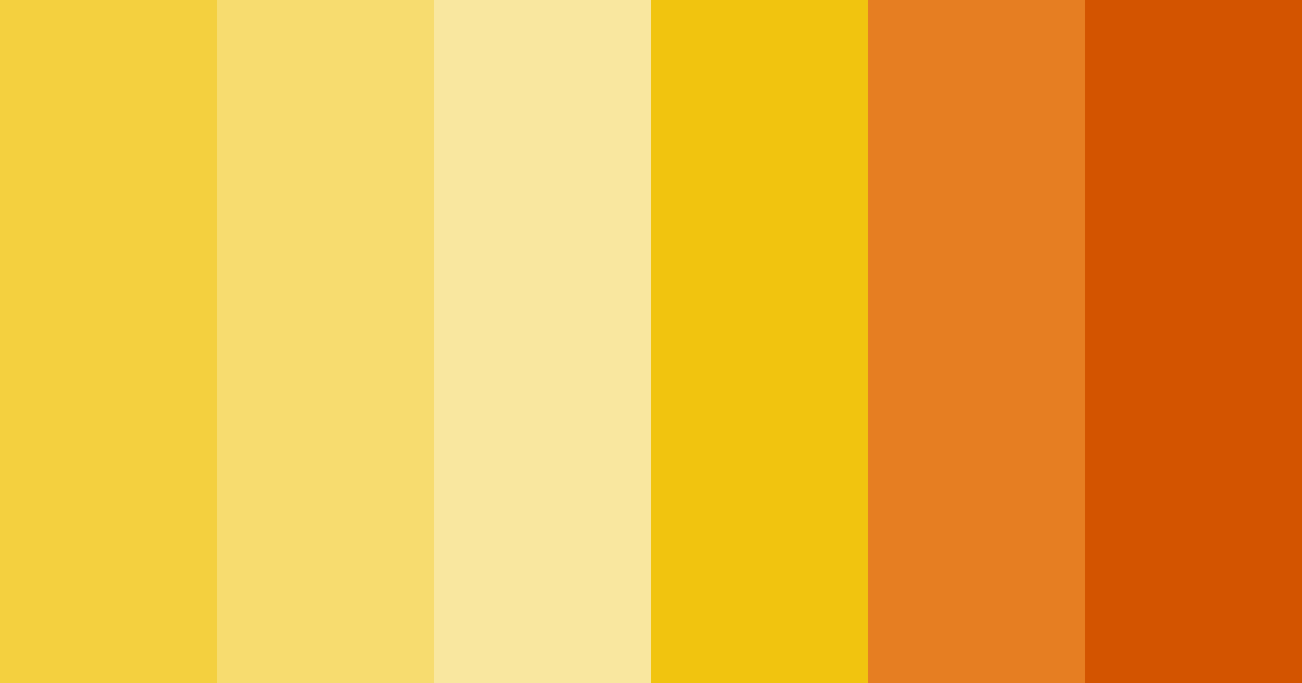 Download yellow sunset color palette PNG image (landscape)