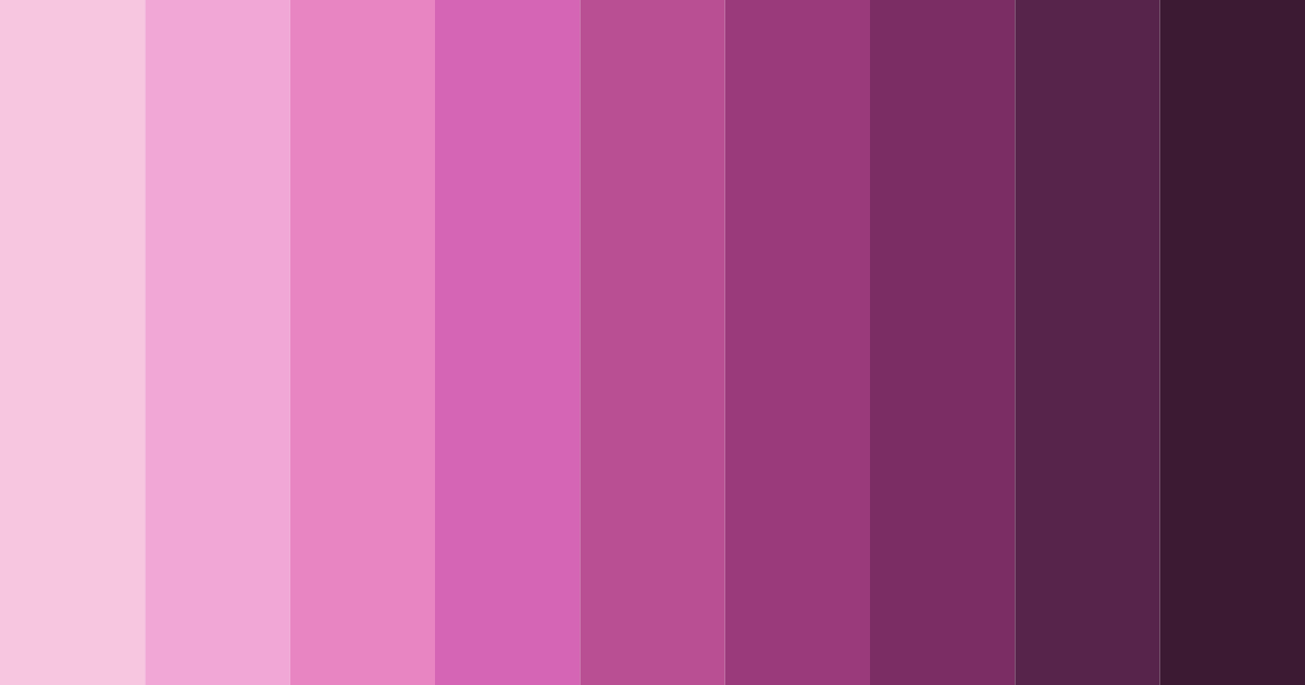 Download dreamy blossom color palette PNG image (landscape)