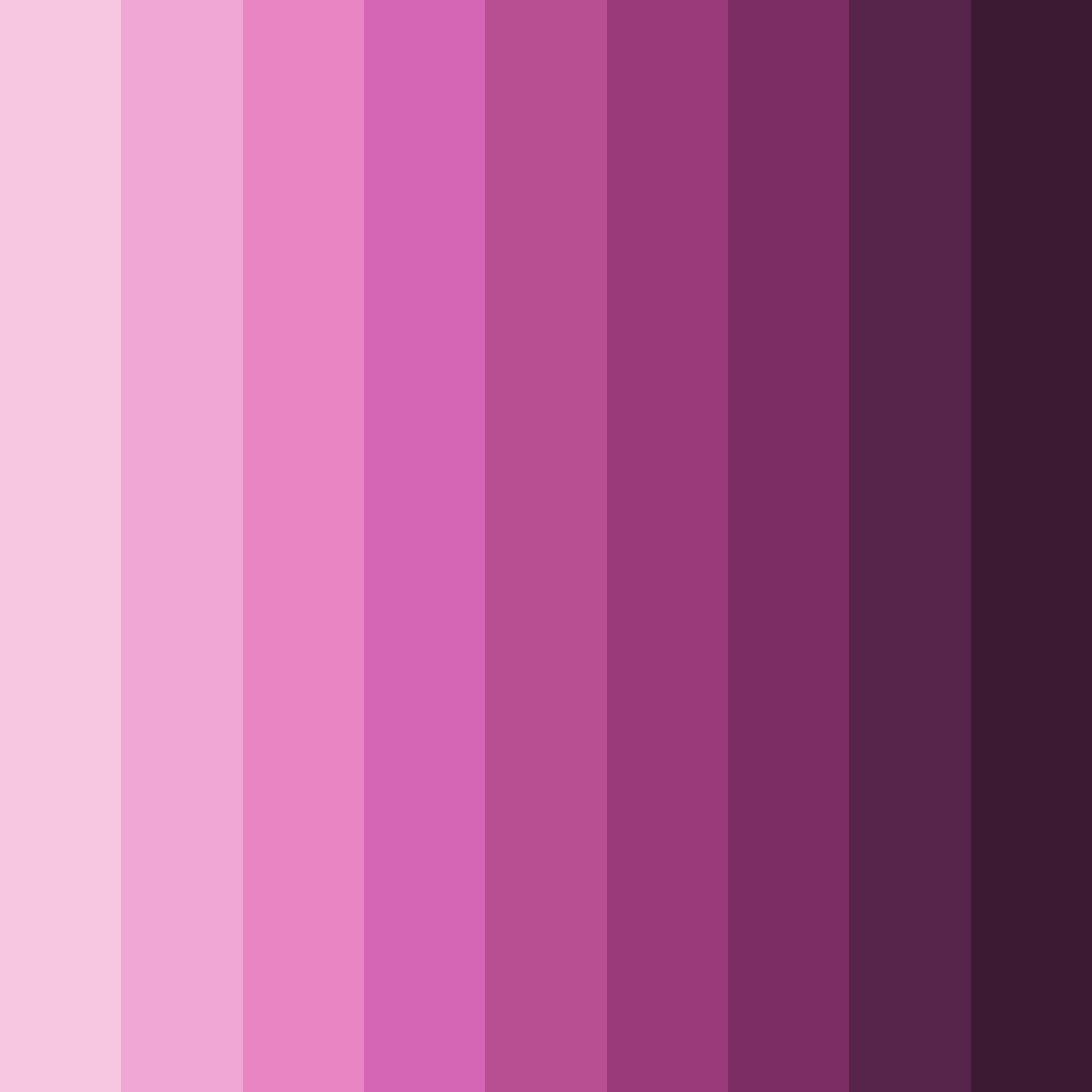 Download dreamy blossom color palette PNG image (square)