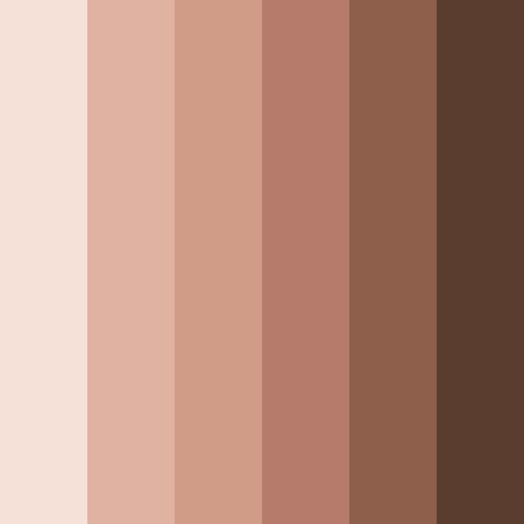 Download mochaccino dreams color palette PNG image (square)