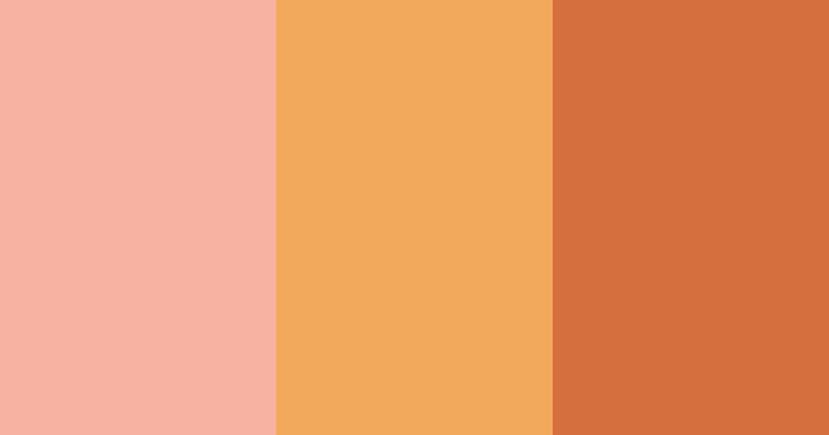Download warm coral color palette PNG image (landscape)