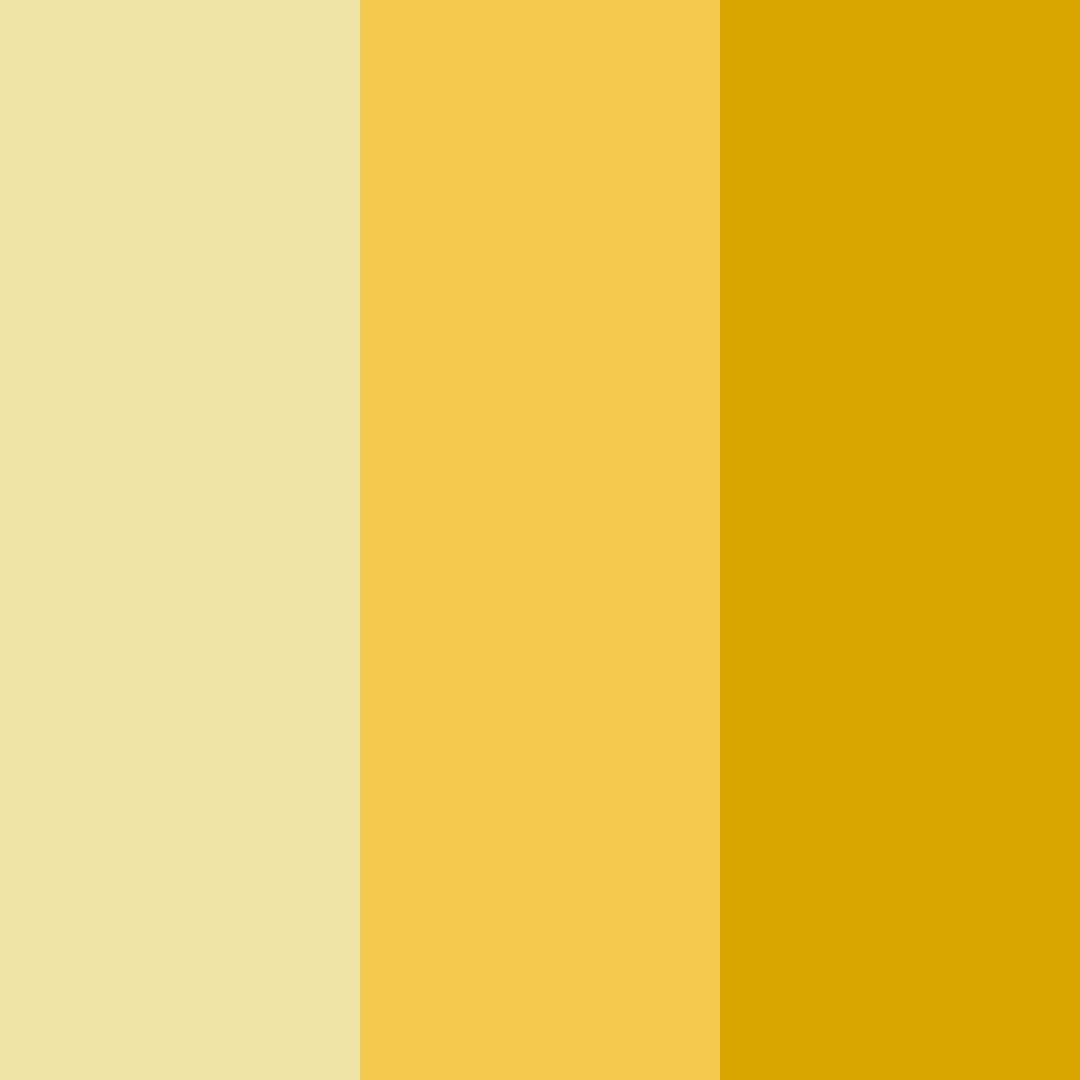 Download yellow spring color palette PNG image (square)