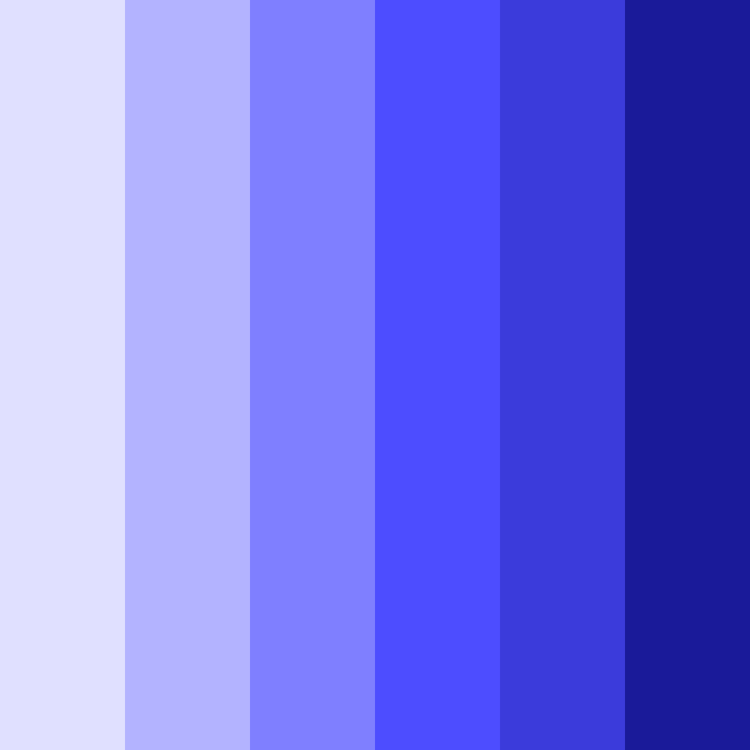 Download celestial cascade color palette PNG image (square)