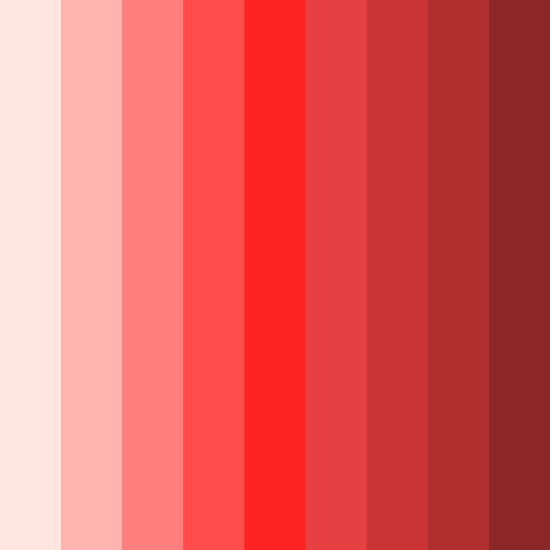 Download coral crush color palette PNG image (square)