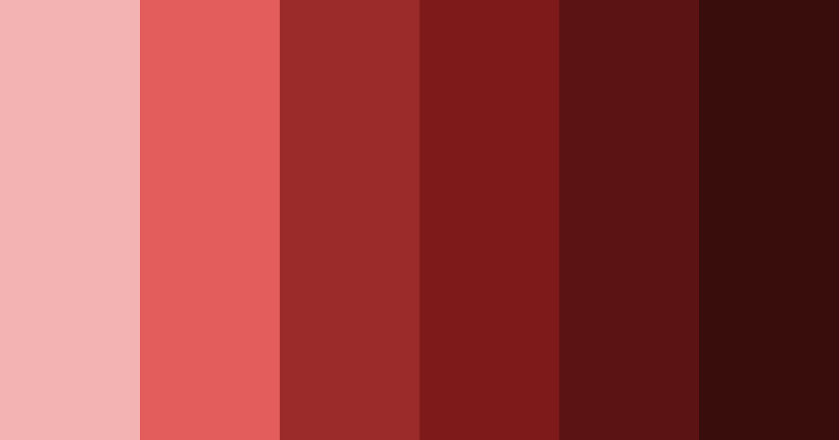 Download crimson ember color palette PNG image (landscape)
