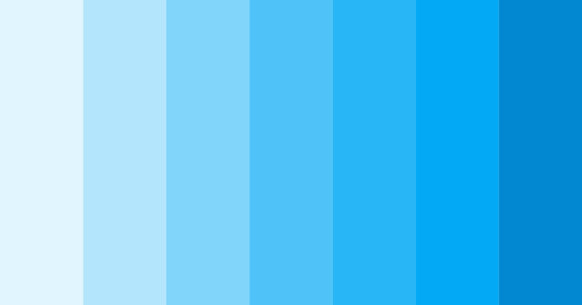 Download azure whisper color palette PNG image (landscape)