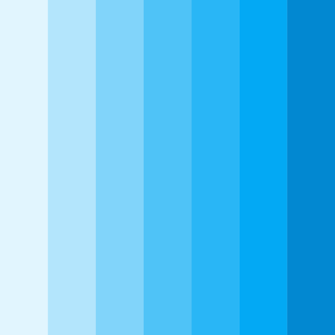 Download azure whisper color palette PNG image (square)
