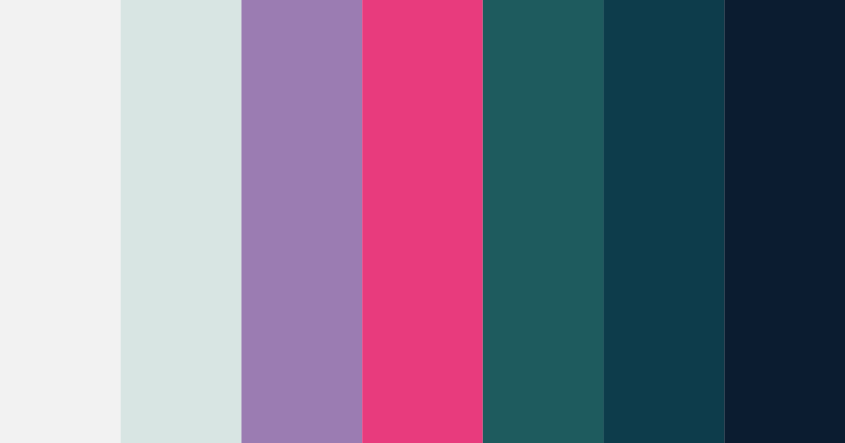 Download tropical twilight color palette PNG image (landscape)