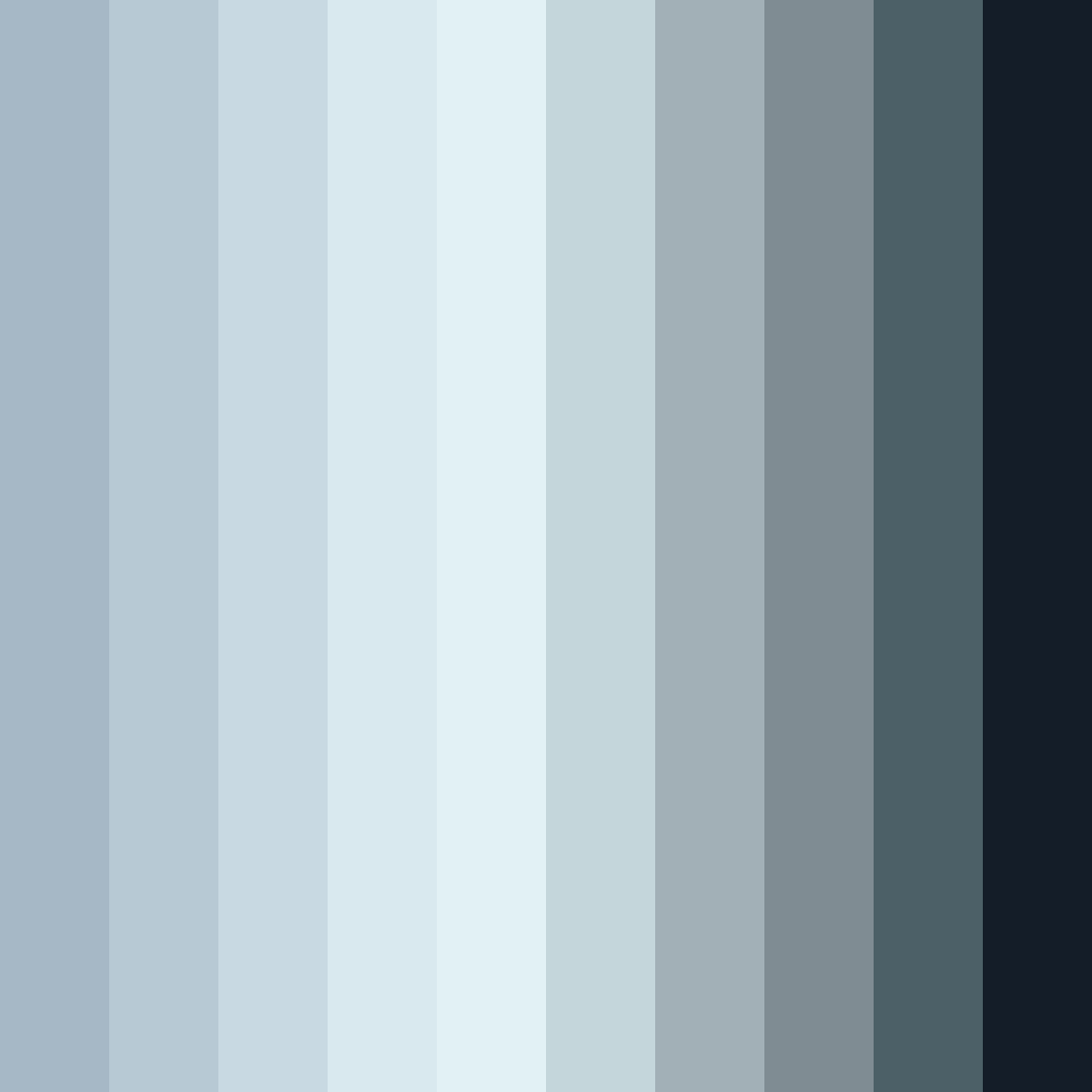 Download midnight mist color palette PNG image (square)
