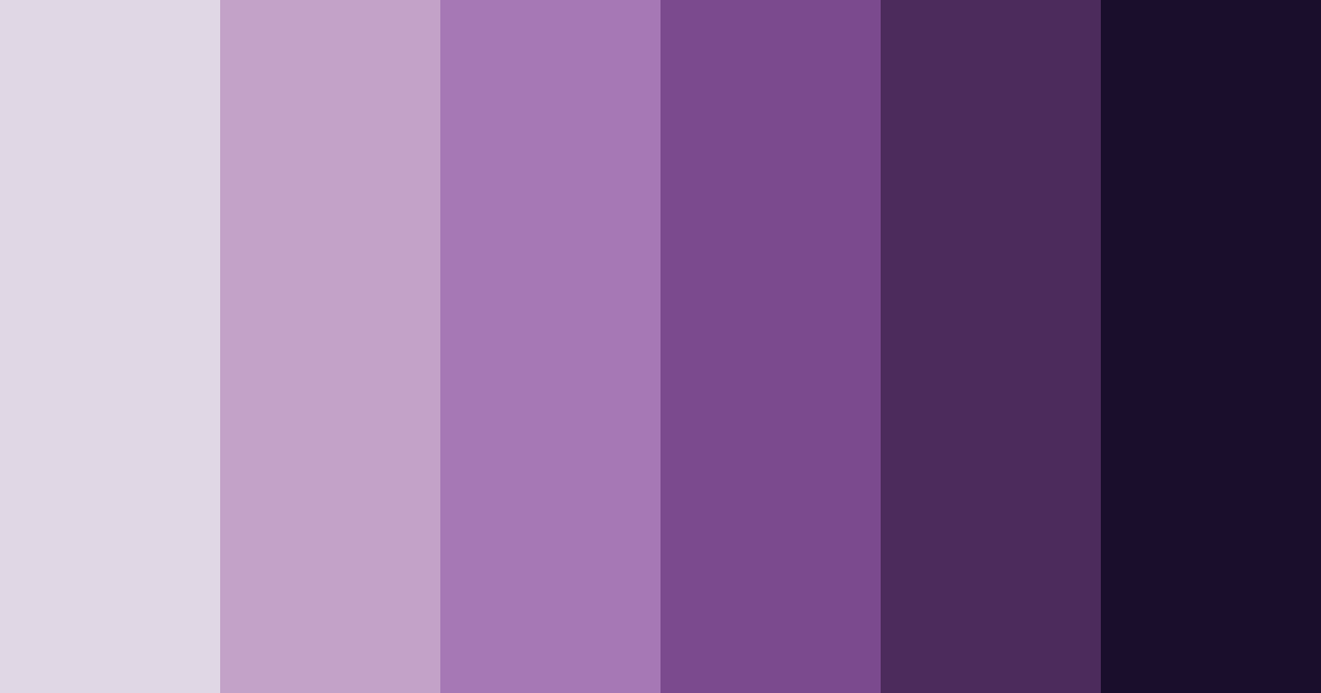 Download mystic orchid dreamscape color palette PNG image (landscape)