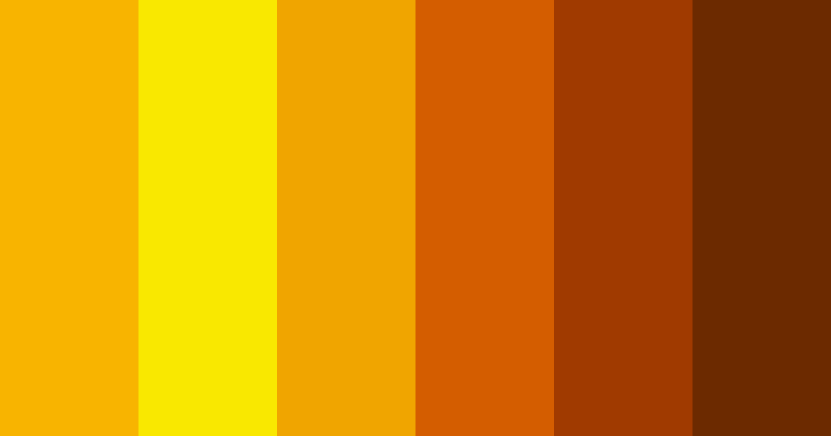 Download orange sunset color palette PNG image (landscape)