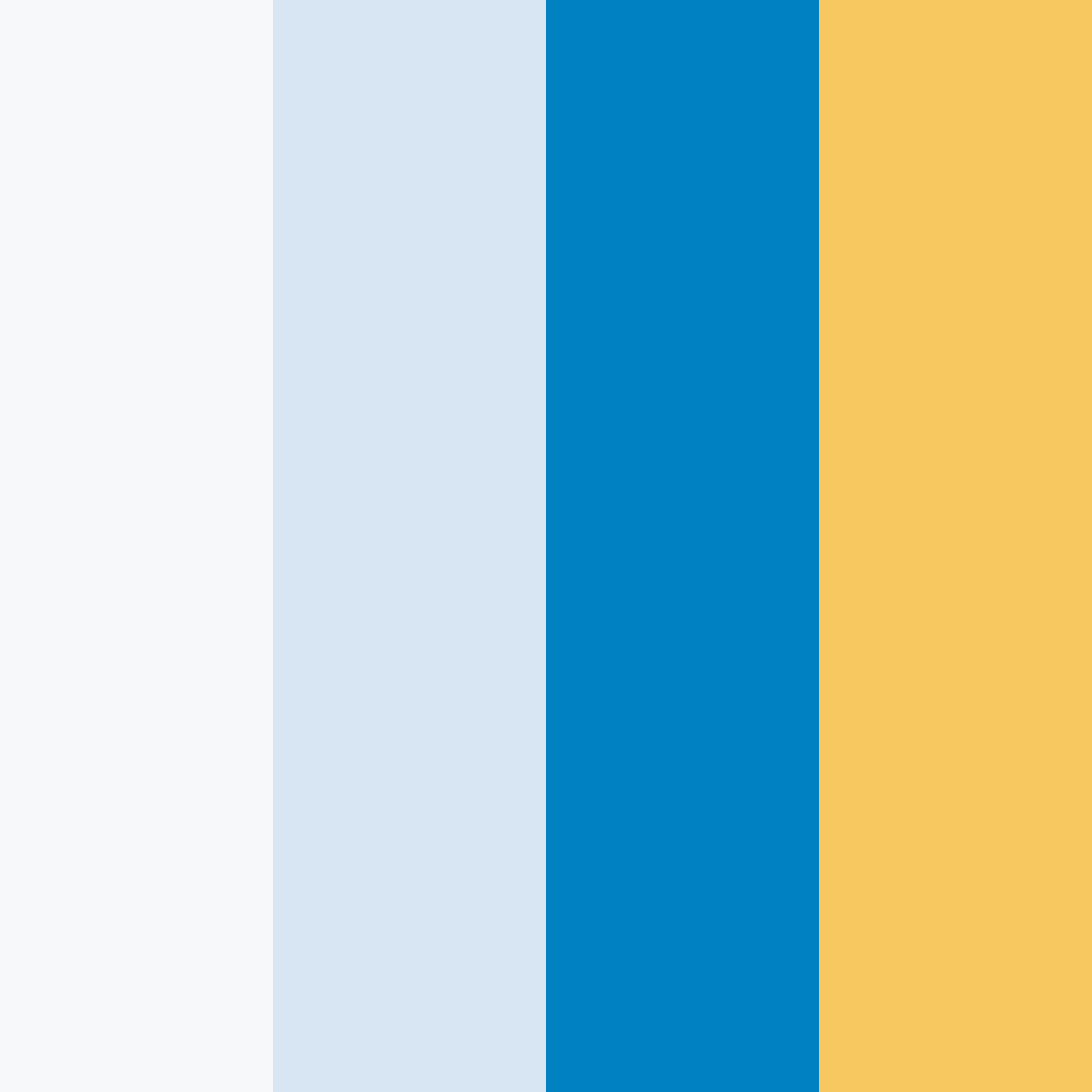Download scandinavian serenity color palette PNG image (square)