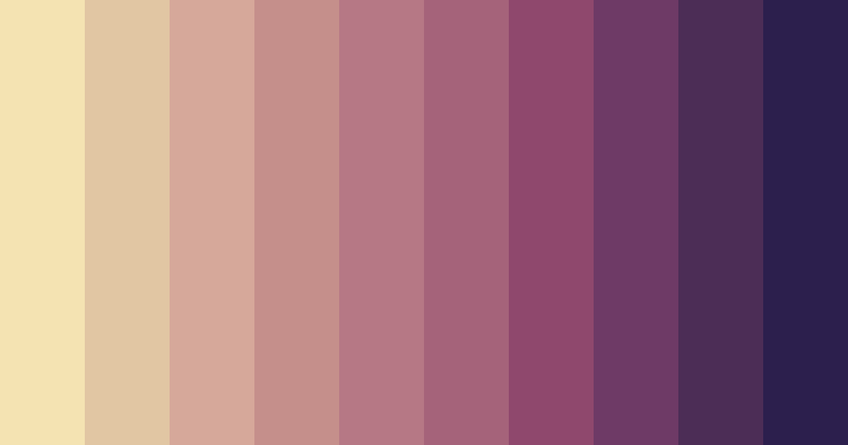 Download ethereal reverie color palette PNG image (landscape)