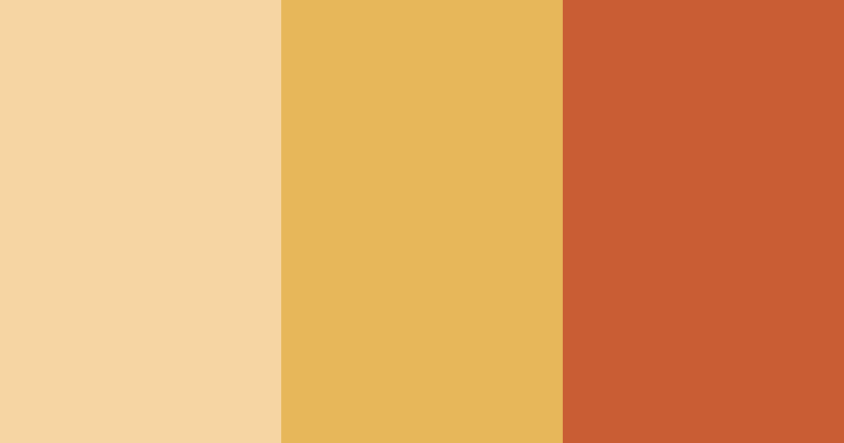 Download golden whimsy color palette PNG image (landscape)