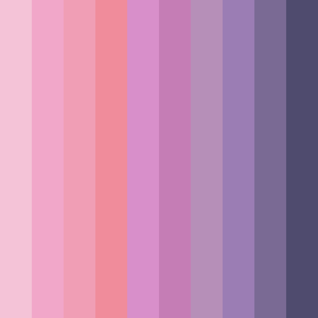 Download soft whispers color palette PNG image (square)