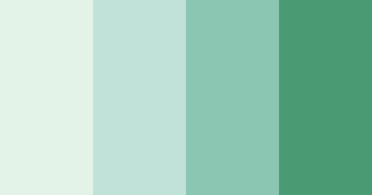 Download lily of the valley dream color palette PNG image (landscape)