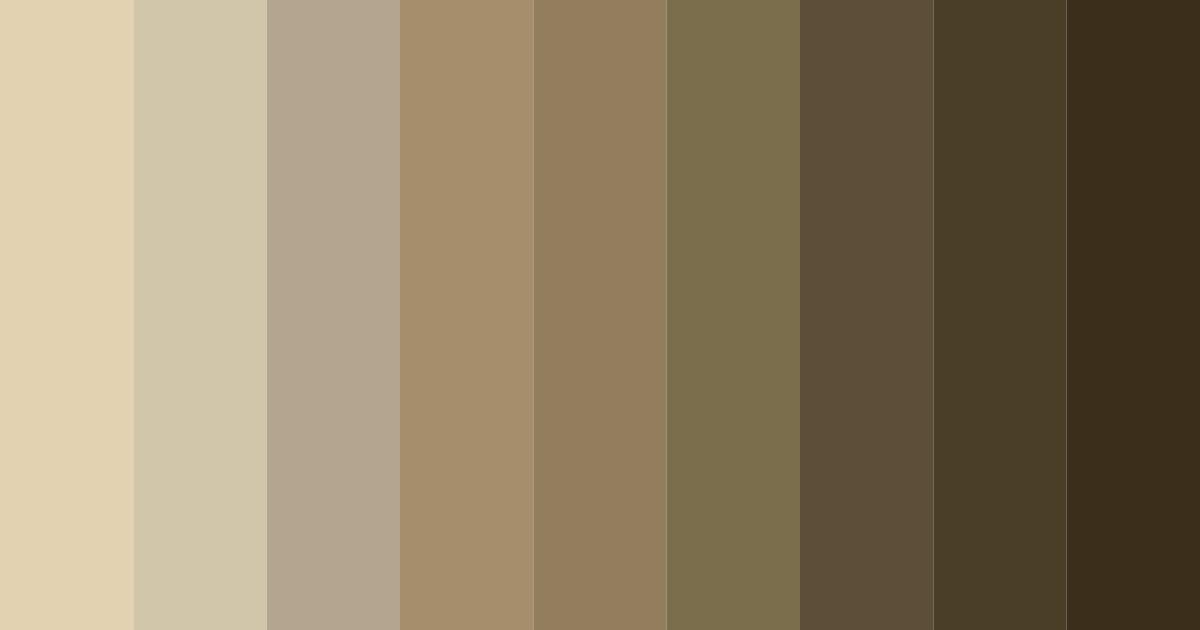 Download earthy embrace color palette PNG image (landscape)