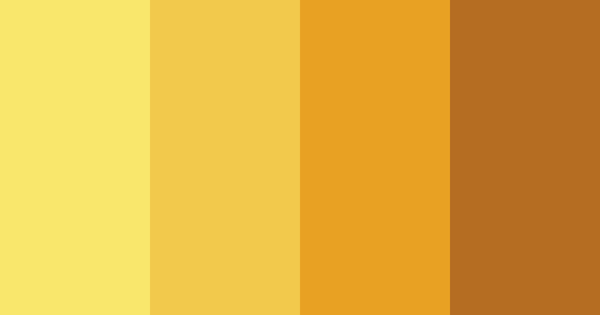 Download yellow joyful color palette PNG image (landscape)