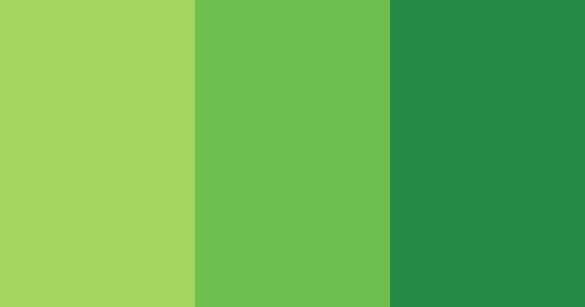 Download emerald grove color palette PNG image (landscape)