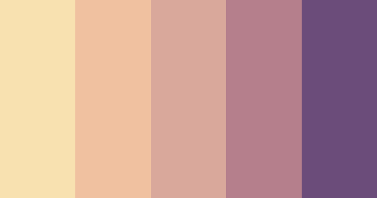 Download pink meadow color palette PNG image (landscape)