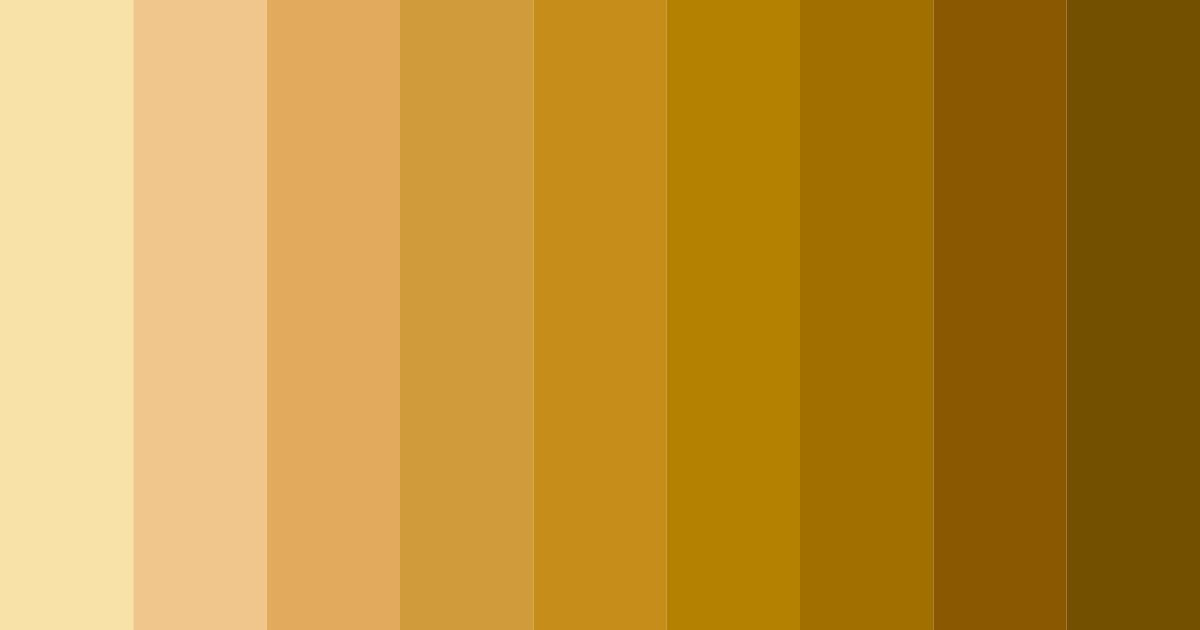Download gold sunset color palette PNG image (landscape)