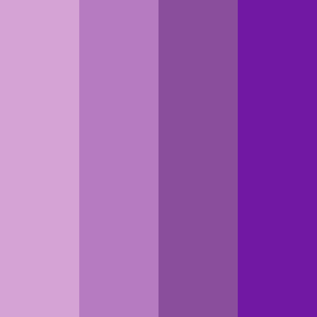 Download mystic amethyst dream color palette PNG image (square)