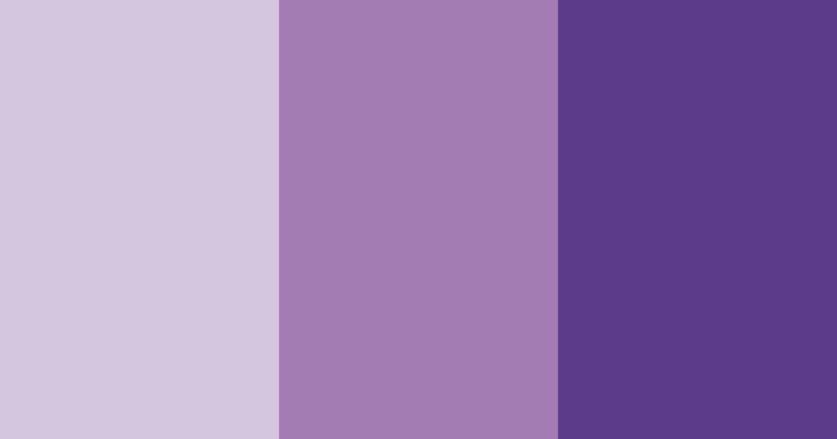 Download lavender reverie color palette PNG image (landscape)