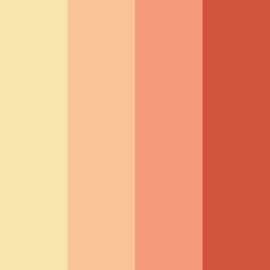Download sunset melange color palette PNG image (square)