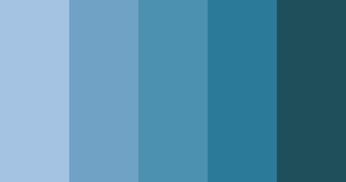 Download cerebral azure color palette PNG image (landscape)