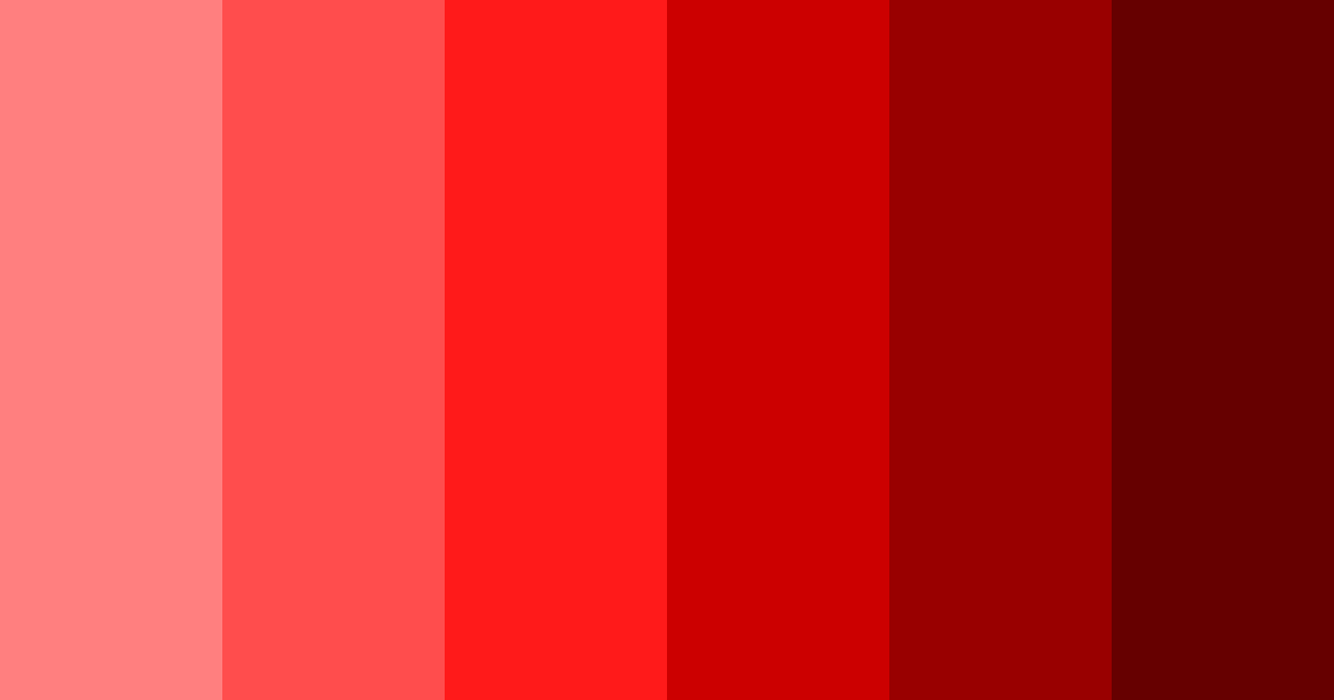 Download dark red color palette PNG image (landscape)