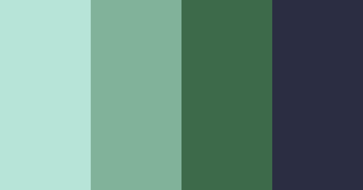Download whispers of the woodlands color palette PNG image (landscape)
