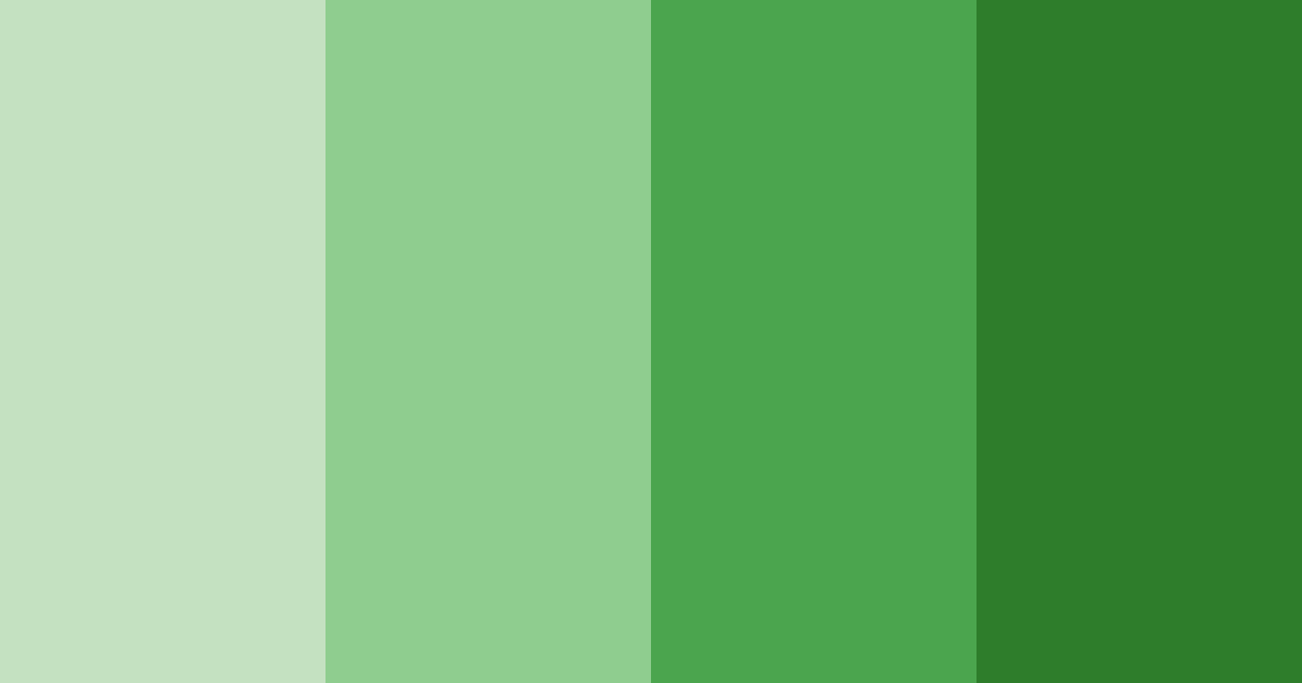 Download verdant symphony color palette PNG image (landscape)
