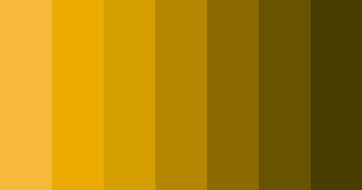 Download golden ember glow color palette PNG image (landscape)