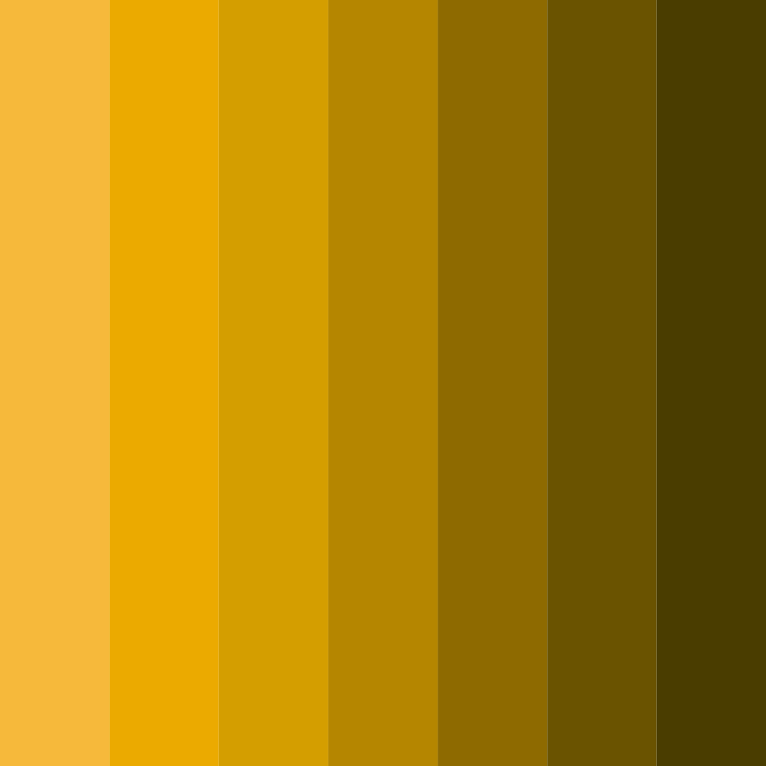 Download golden ember glow color palette PNG image (square)