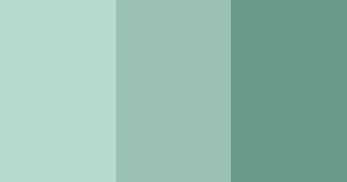 Download smoke green serenity color palette PNG image (landscape)