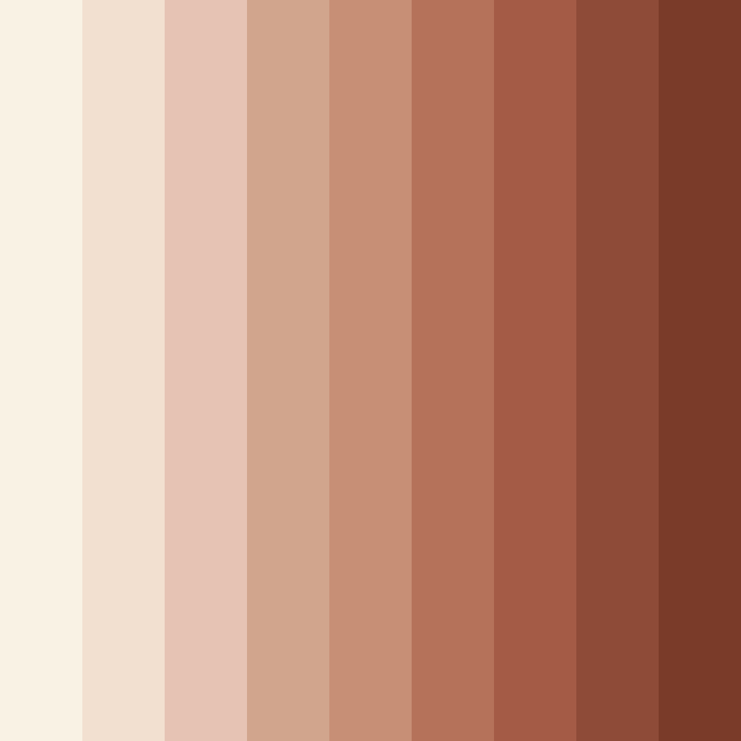 Download desert rose harmony color palette PNG image (square)