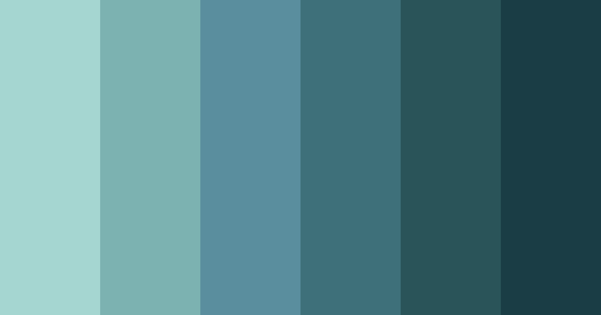 Download tranquil depths color palette PNG image (landscape)