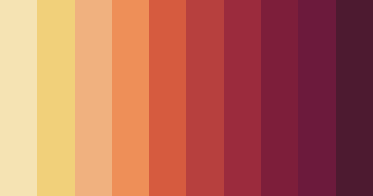 Download canvas of emotion color palette PNG image (landscape)